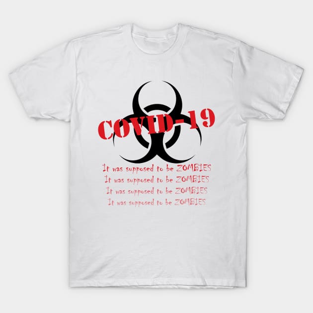It was supposed to be zombies T-Shirt by BishopCras